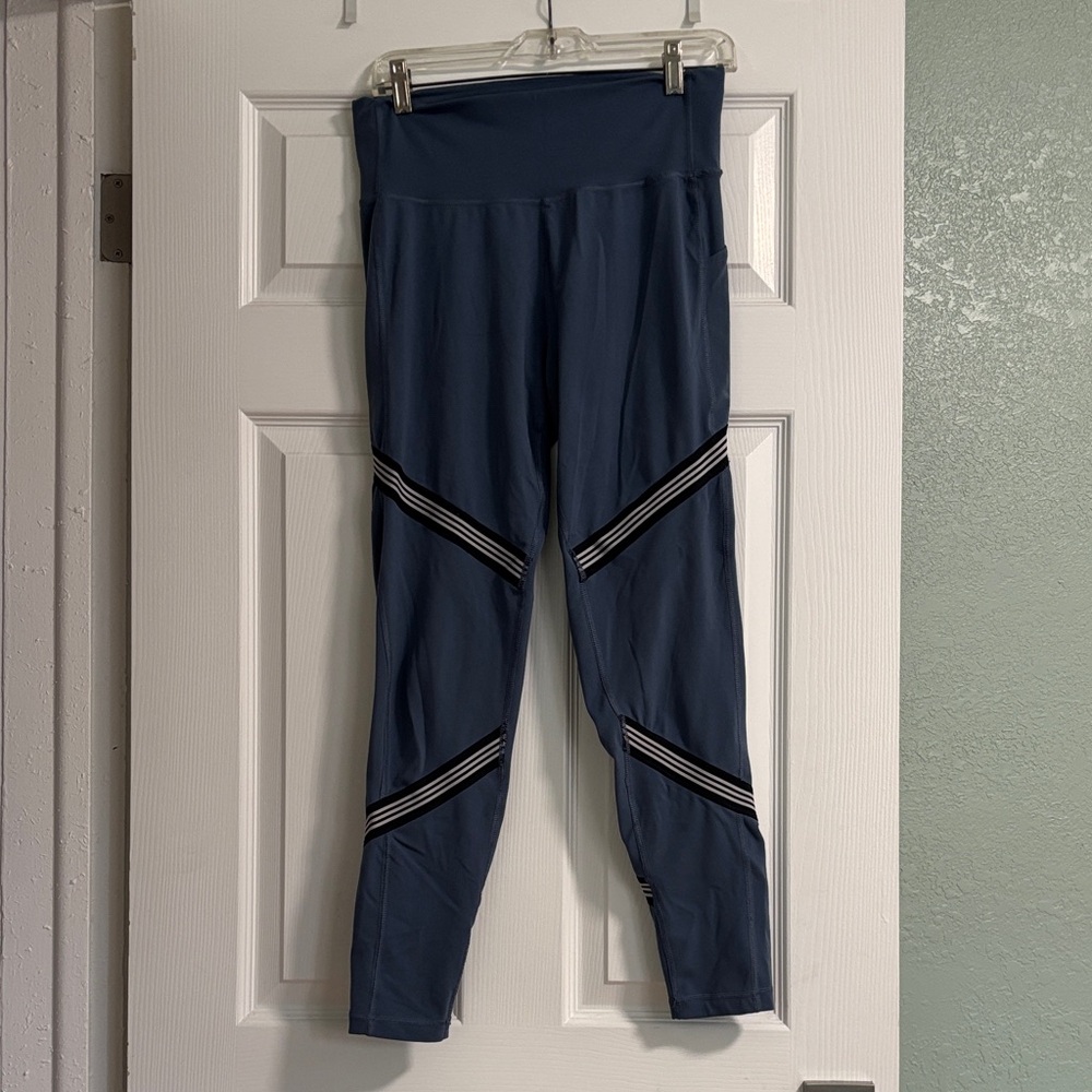 Adidas Blue Climalite Leggings